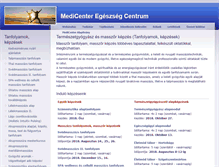 Tablet Screenshot of mcec.hu